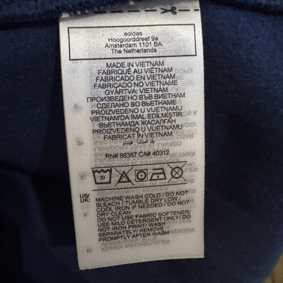 adidas Georgia Tech Yellow Jackets Team Issue Baseball Hoodie IY7412 Men NEW - Picture 8 of 11